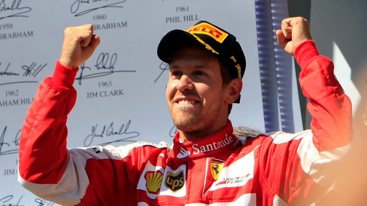 Vettel e la F1 tra pizze e... pupazzi