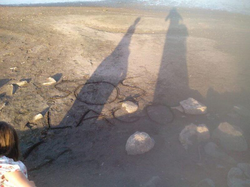 Il lago di Bracciano senza acqua 3