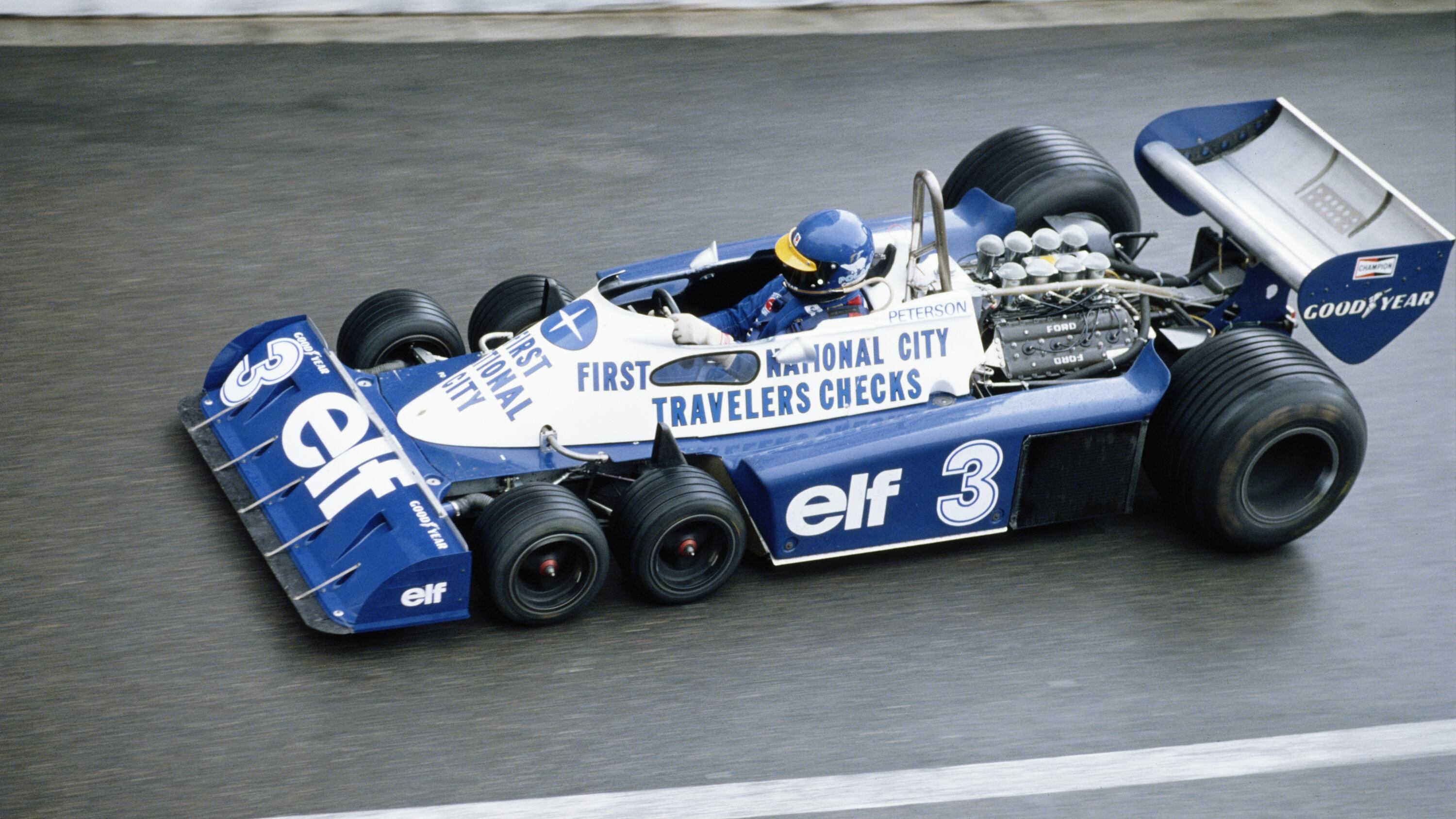 Tyrrell P34: l'unica monoposto di Formula 1 a sei ruote