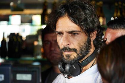 Marco Bocci sul set di "A Tor Bella Monaca non piove mai" 10