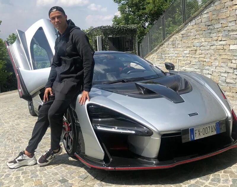CR7 McLaren Senna Instagram