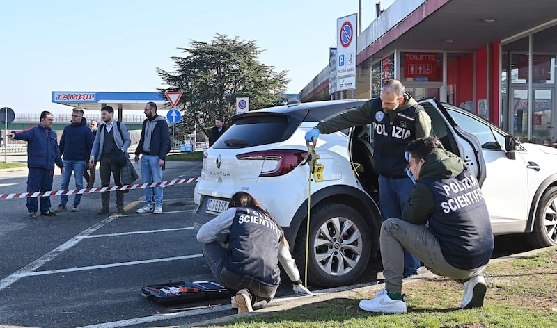 L’area di servizio scenario della sparatoria alle porte di Ivrea 5