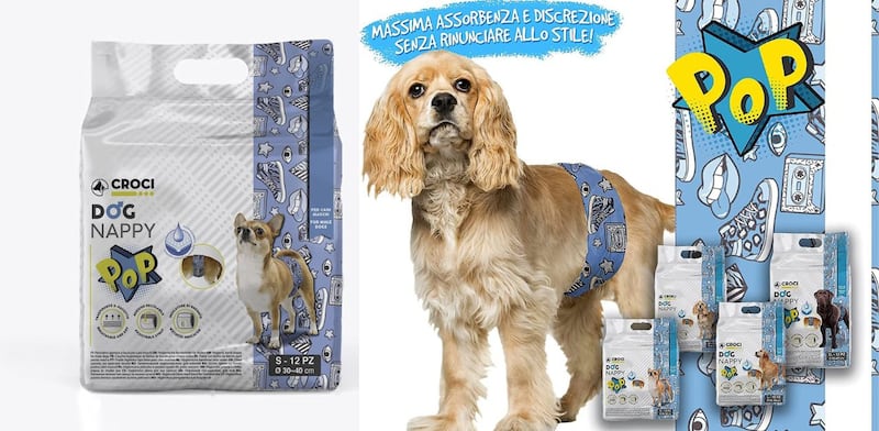 Croci dog Nappy Pop