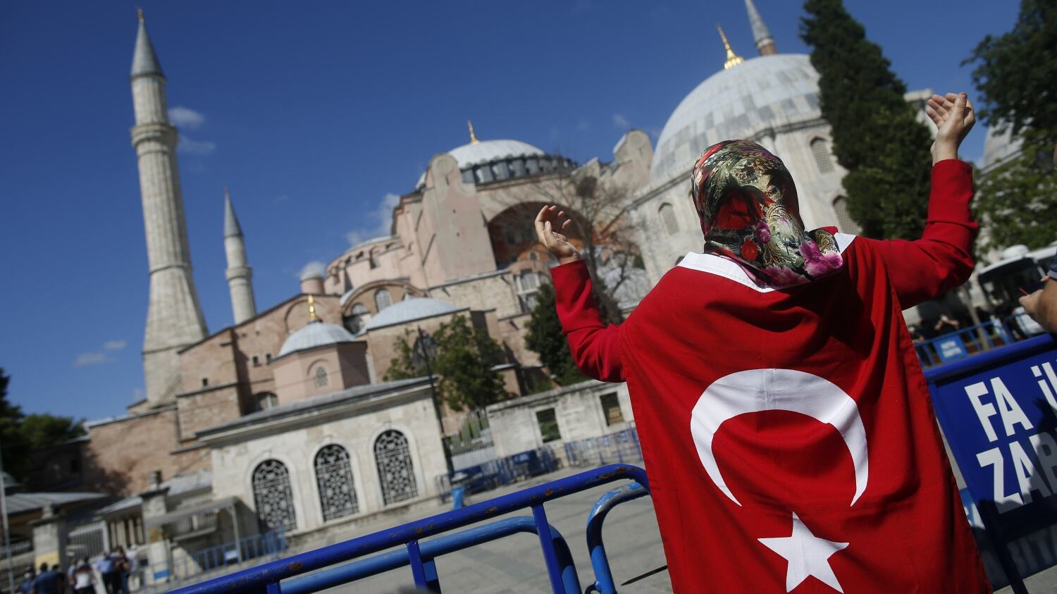 La moschea di Santa Sofia arma di guerra per Erdogan