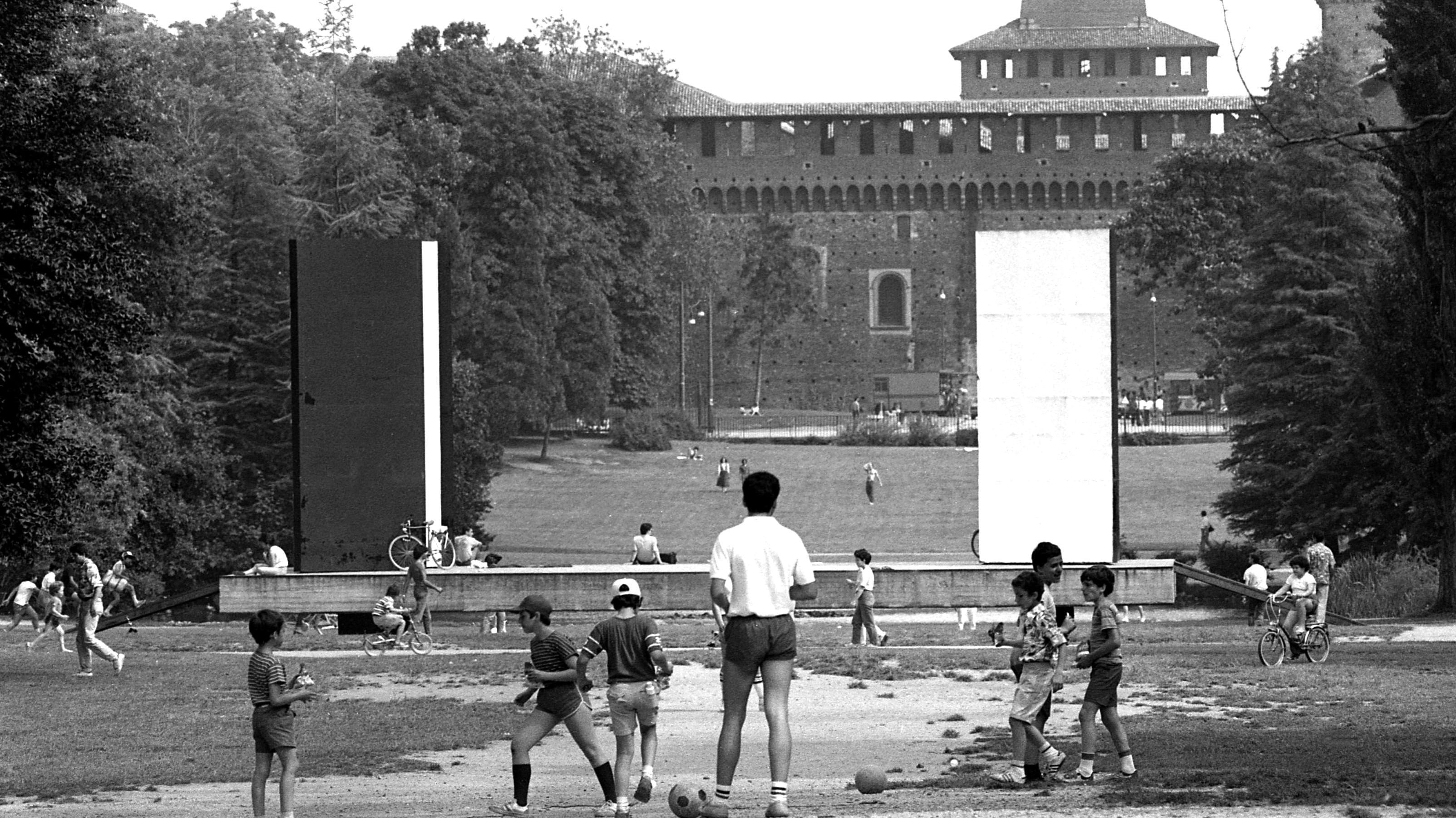 Rinasce al parco il «Teatro» di Burri