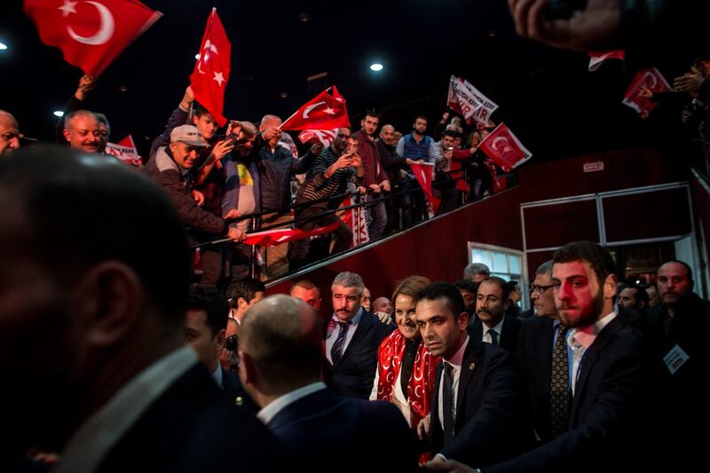 Istanbul, comizio del "no" in vista del referendum costituzionale 10