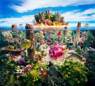 FoodScapes: fusione di arte e cibo 3