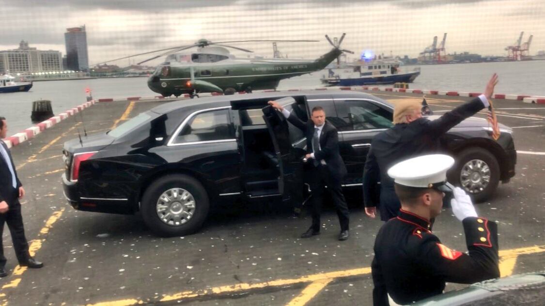 Debutta la nuova Bestia, la limousine del presidente degli Stati Uniti