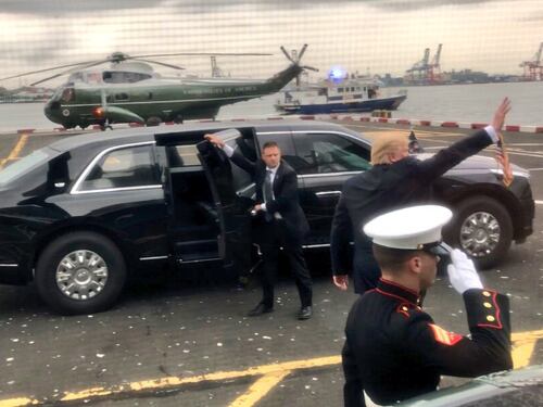 Debutta la nuova Bestia, la limousine del presidente degli Stati Uniti