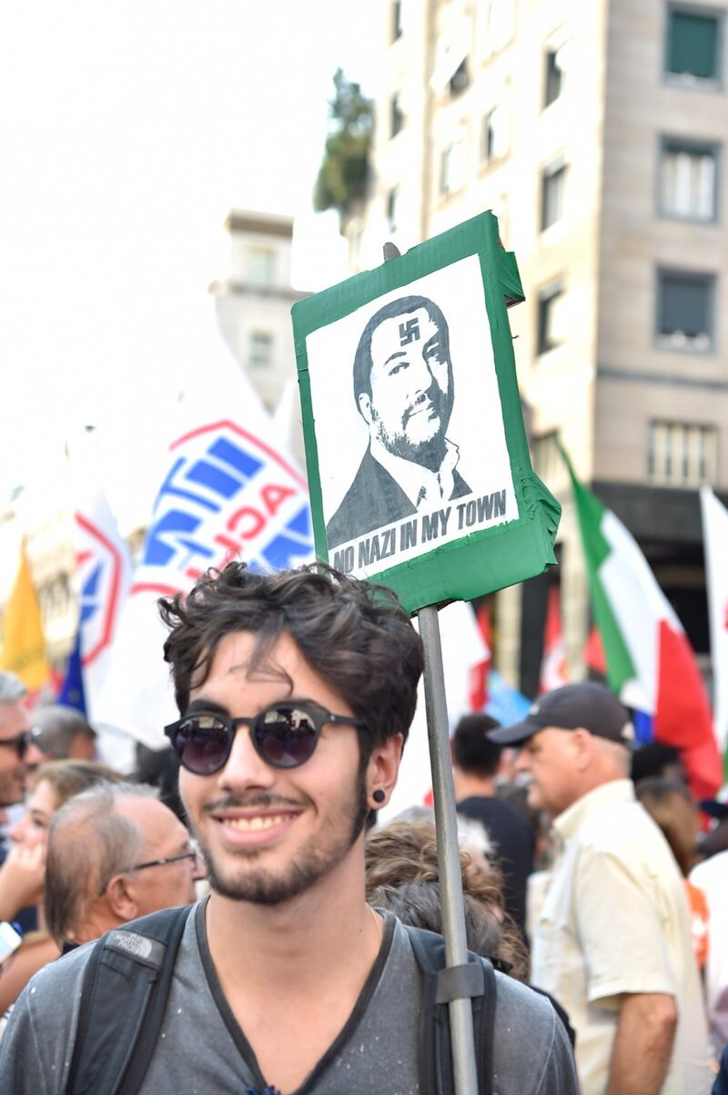 Sinistra in piazza contro Salvini e Orban 13
