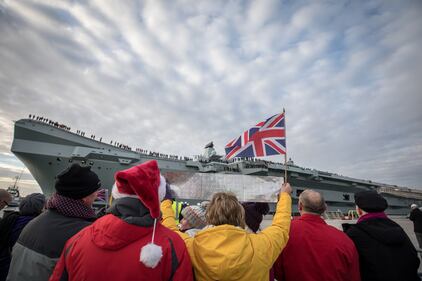 Queen Elizabeth, l'equipaggio torna a casa 2