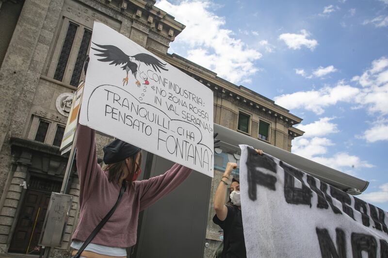 Bergamo, Fontana contestato davanti alla procura 4