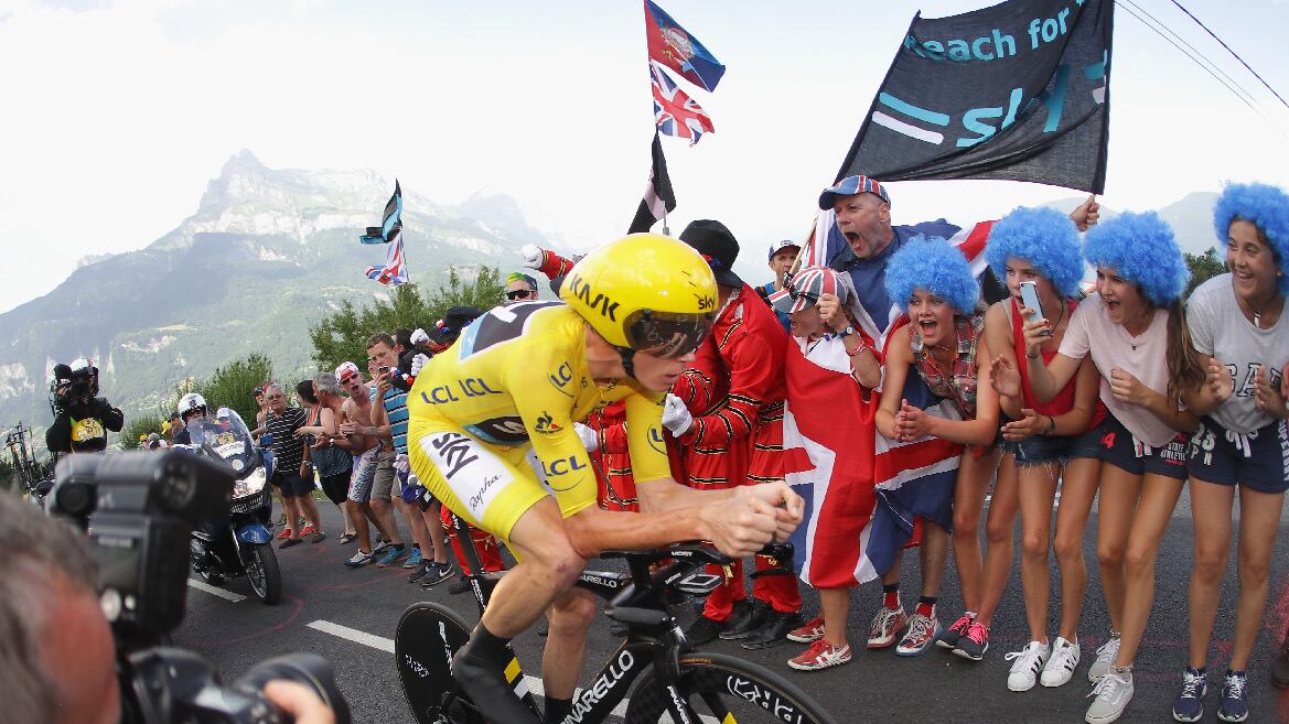 Froome è il padrone del Tour. Grande crono di Aru: è terzo