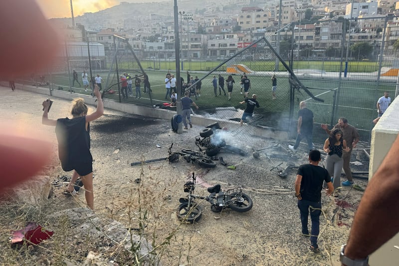 Le immagni della strage dei bambini nel Golan 6