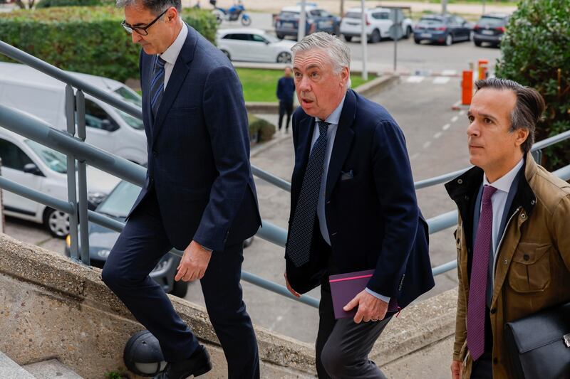 Ancelotti in tribunale