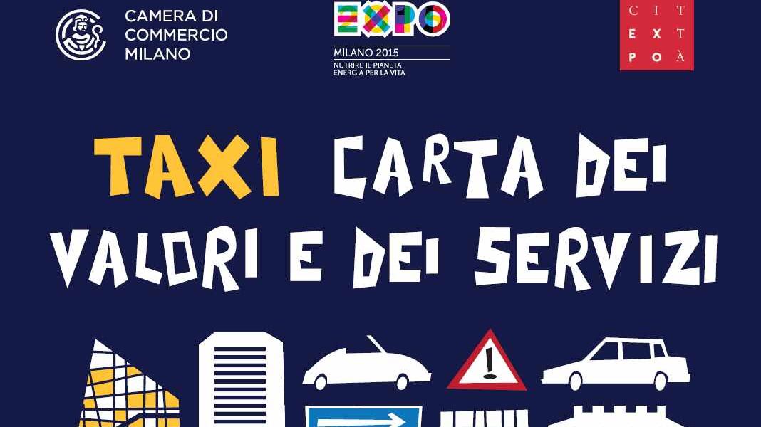 Taxi, una "Carta dei valori" per l'Esposizione Universale