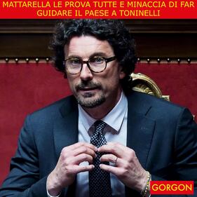 Ecco la satira del giorno. La minaccia di Mattarella 1