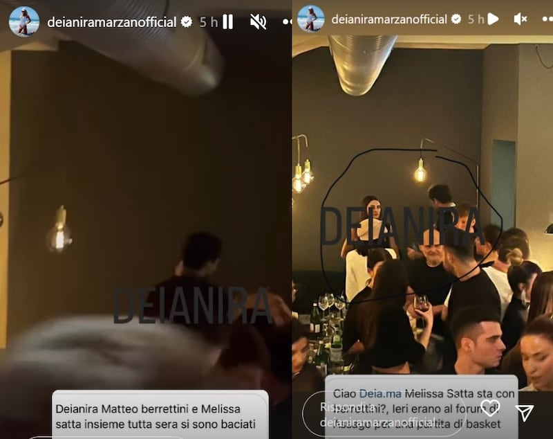 Satta - Berrettini social
