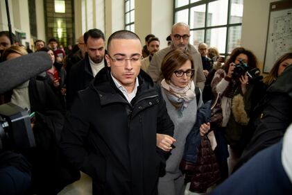 L'arrivo di Alessandro Impagnatiello in tribunale 7