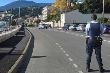 La marcia dei gilet jaunes verso la frontiera di Ventimiglia 6