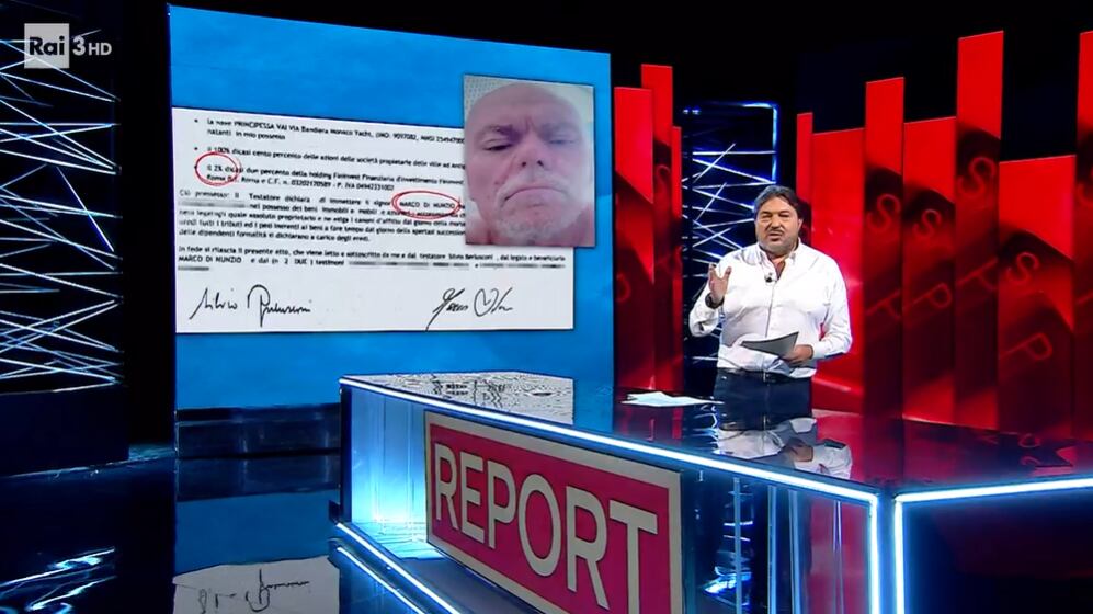 "Indagato per falso". Lo scivolone di Report sull'eredità di Berlusconi