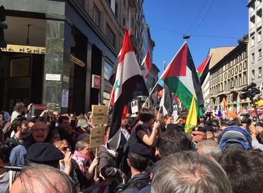 Il corteo del 25 Aprile a Milano 2