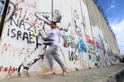La Palestina corre contro il muro di separazione 13