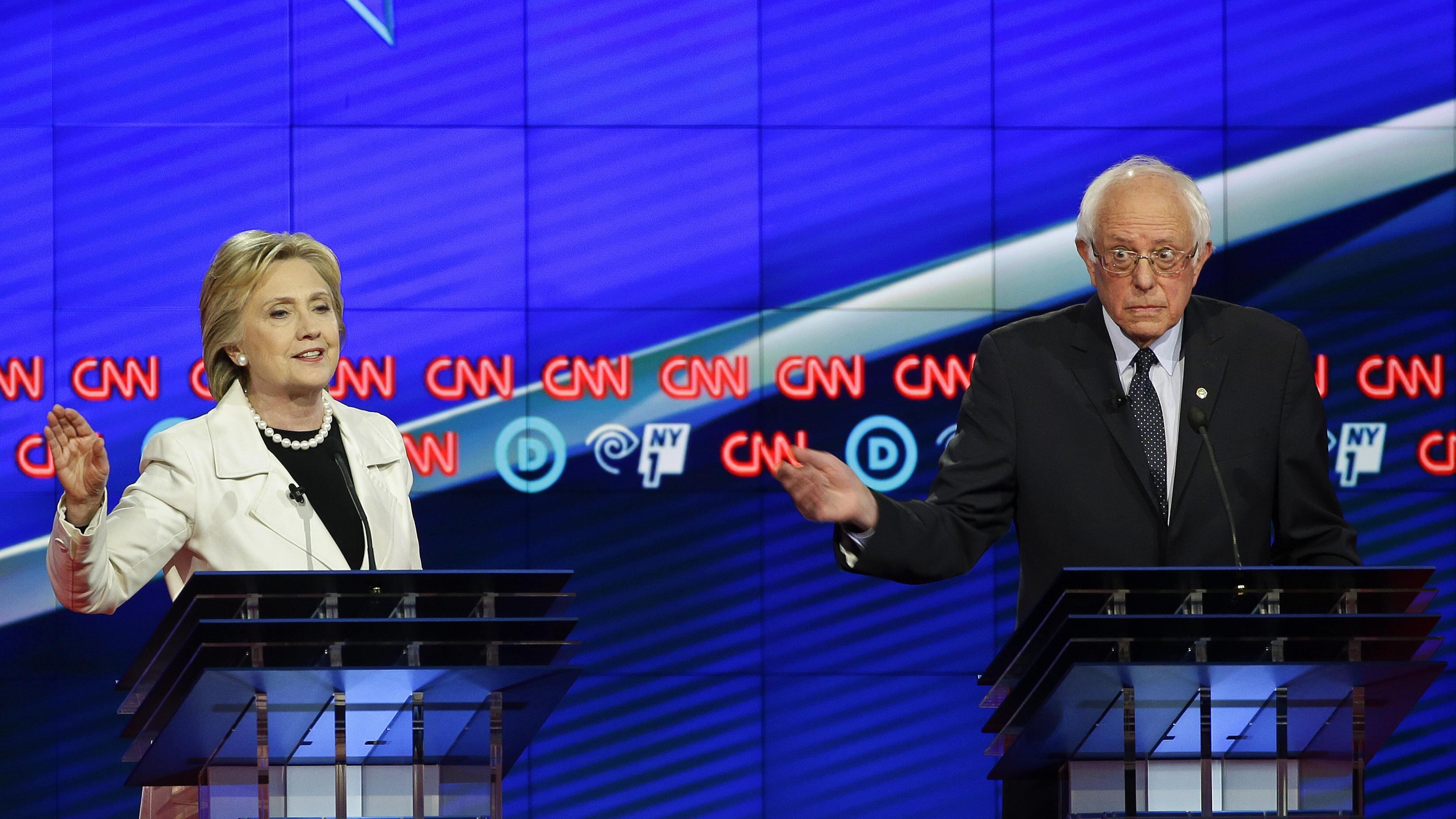 Clinton-Sanders, dibattito infuocato a Brooklyn
