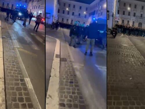 Europa League, tifosi tedeschi presi a sprangate durante l'agguato in un pub: paura per Roma-Stoccarda
