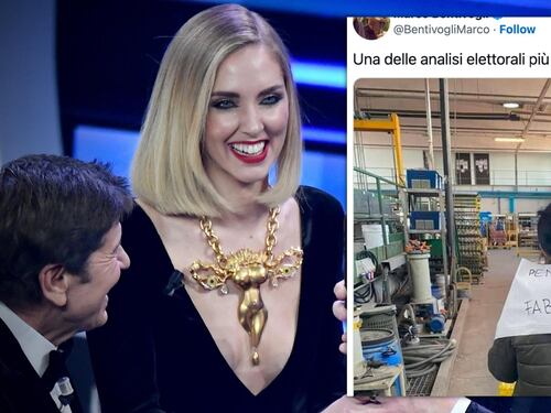 La foto che stende Ferragni e Pd, spocchia Calenda e le auto: quindi, oggi...