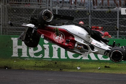 Formula Uno, Monza: la sequenza del terribile incidente di Ericsson 12