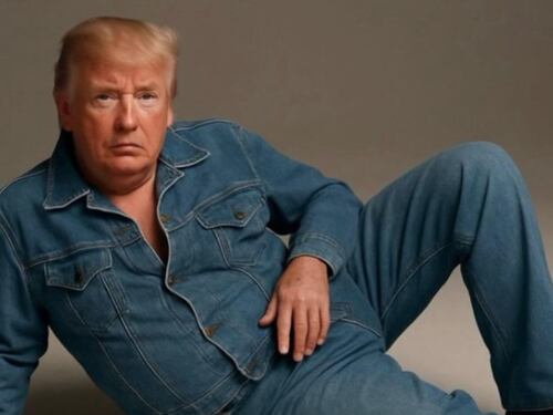 Trump e la polemica sullo spot di Sydney Sweeney: "È repubblicana? La adoro". E spunta un fotomontaggio di Donald in jeans
