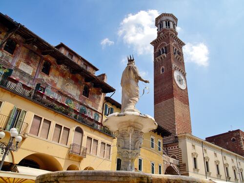 Verona, tra boschi e fontane