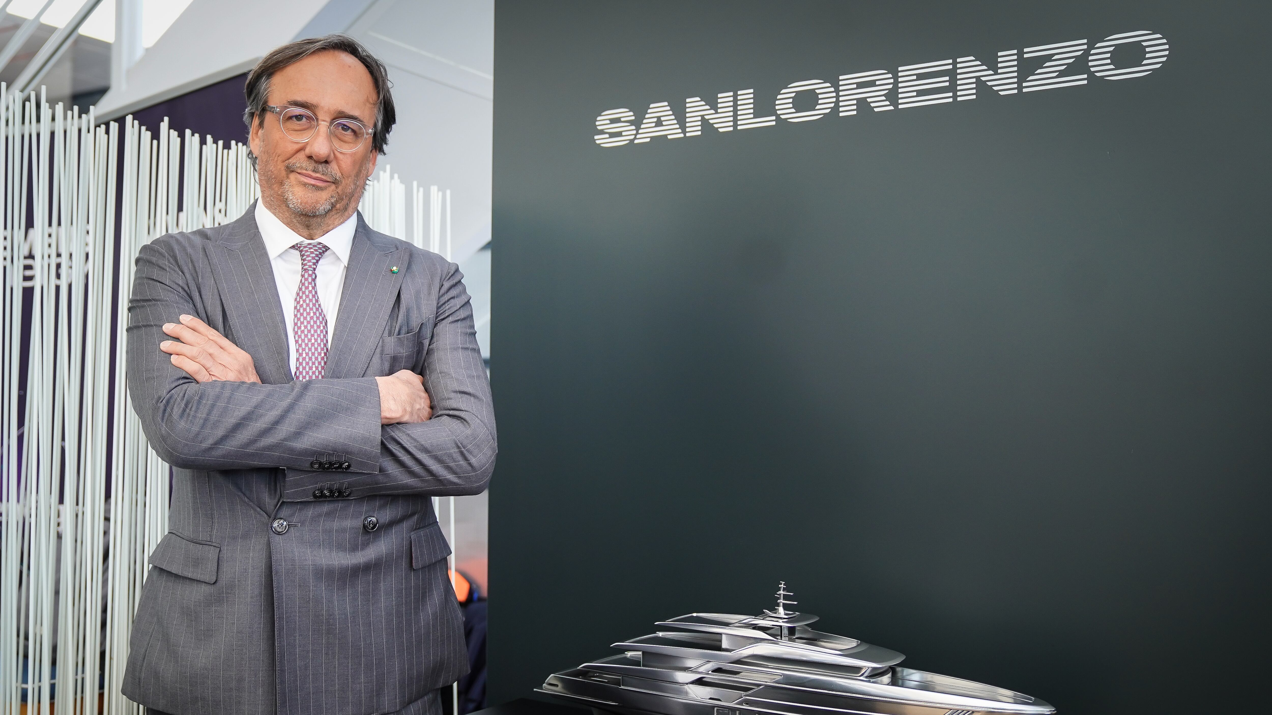 Sanlorenzo gonfia la randa green