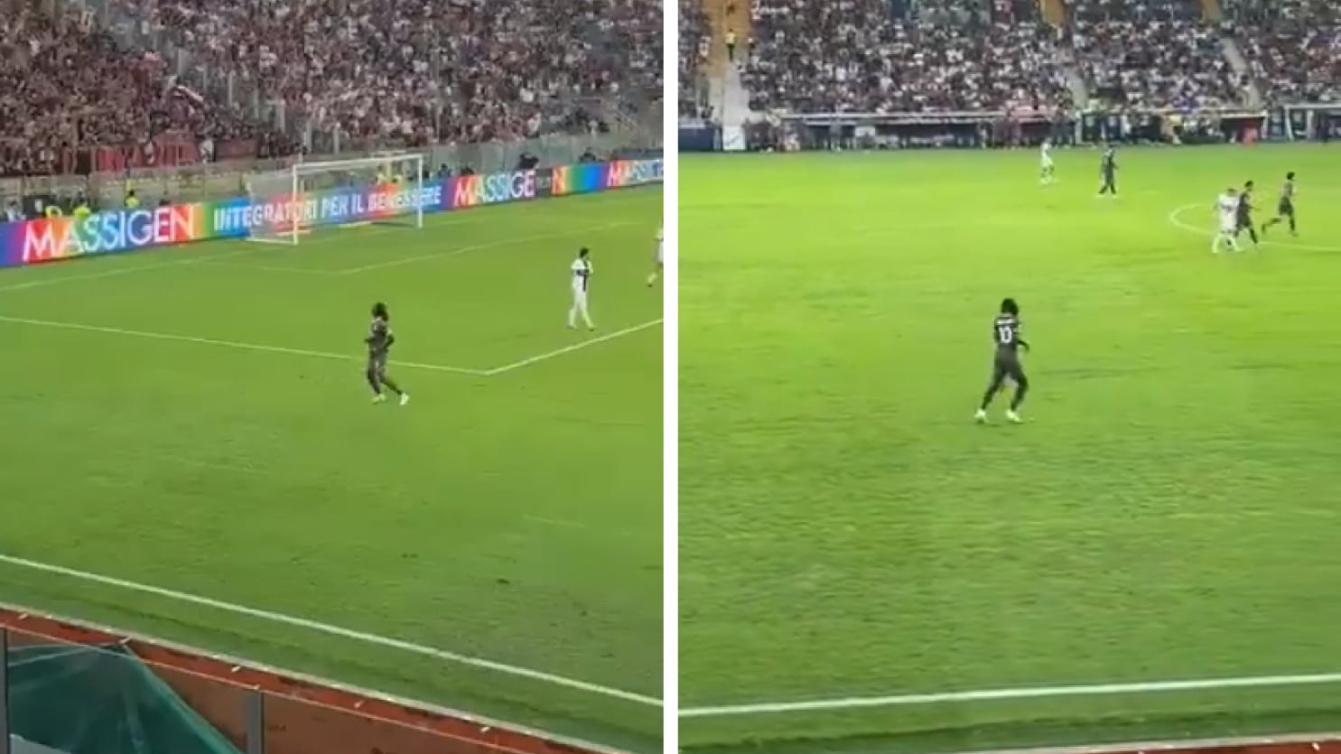 Leao fa assist e zittisce un tifoso, scoppia la bufera: il gesto fa infuriare i tifosi