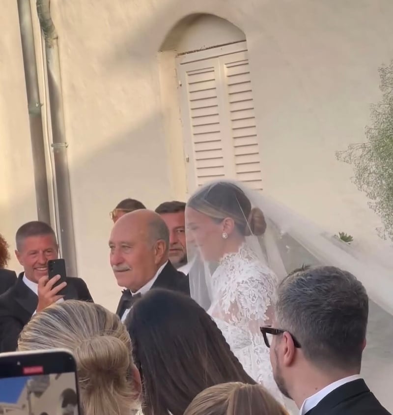 “Quello che ho sempre voluto”. Diletta Leotta e il matrimonio con Loris Karius alle Isole Eolie 5