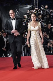 Il Principe William e Kate Middleton ai Bafta 2020, foto 4