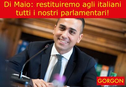 La satira del giorno: la promessa di Di Maio 1