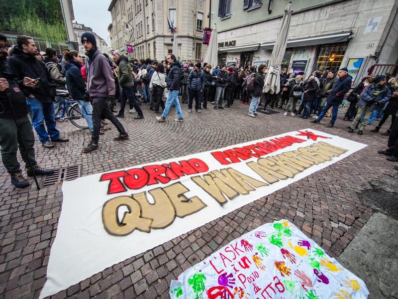 Corteo di Torino per Askatasuna 3