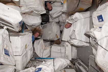 Luca Parmitano sulla Stazione spaziale 3