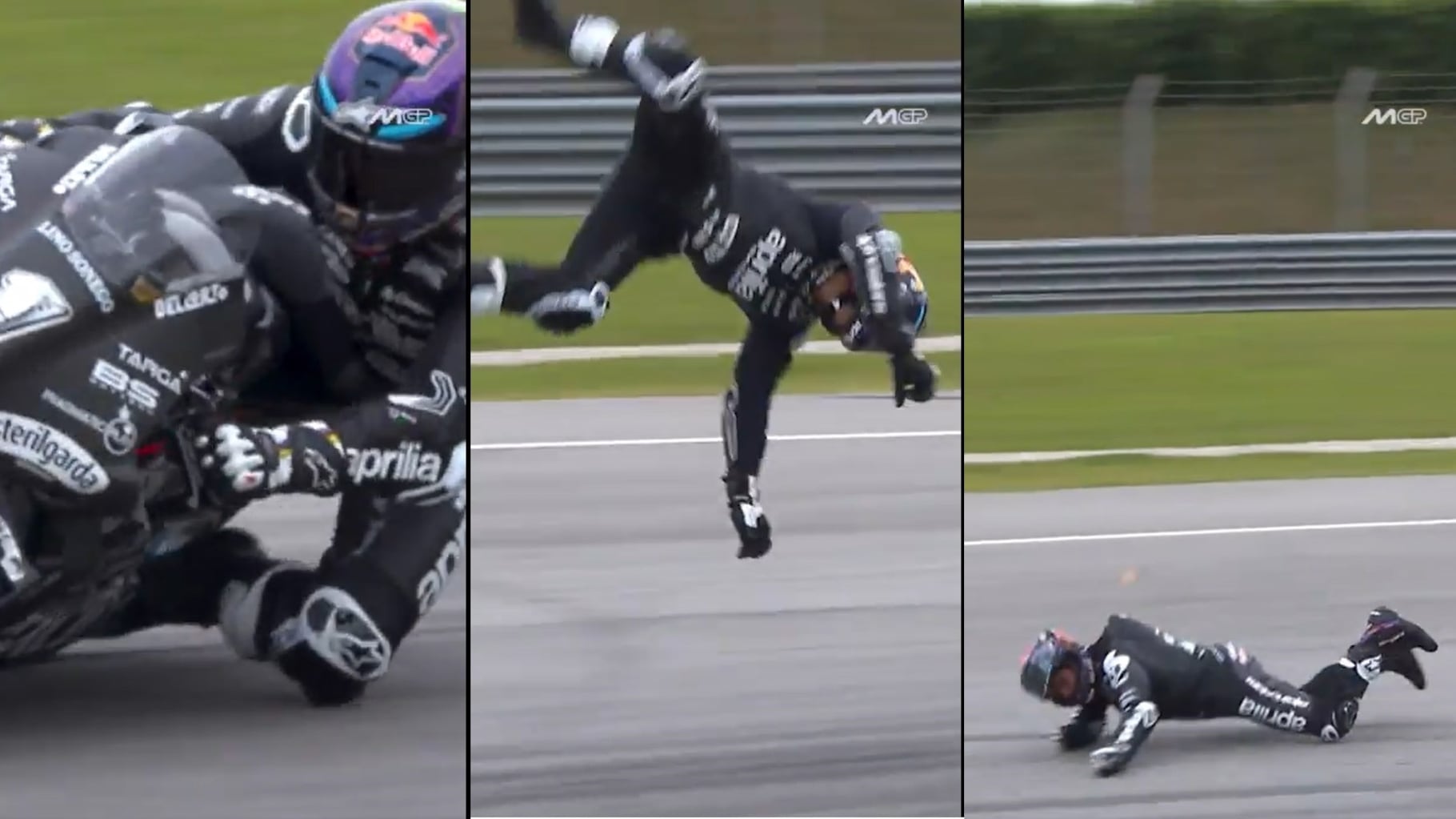 Brutto incidente per Jorge Martin: cos'è successo al campione del mondo di MotoGP