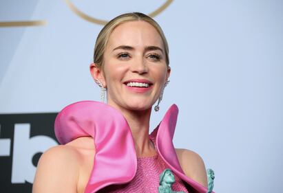 Emily Blunt e il vagina dress ai Sag Awards, foto 4