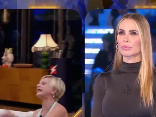Furiosa lite al Grande Fratello Vip: tra Antonella Elia e Alessandra Mussolini finisce a testate contro una porta