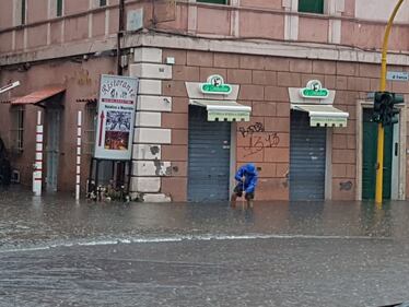 I danni del maltempo a Roma 1
