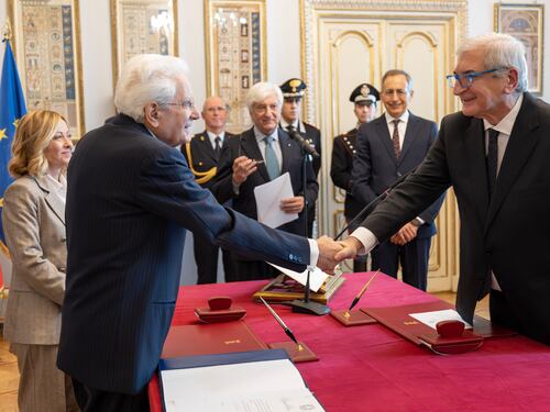 Tommaso Foti giura al Quirinale, ministro al posto di Fitto