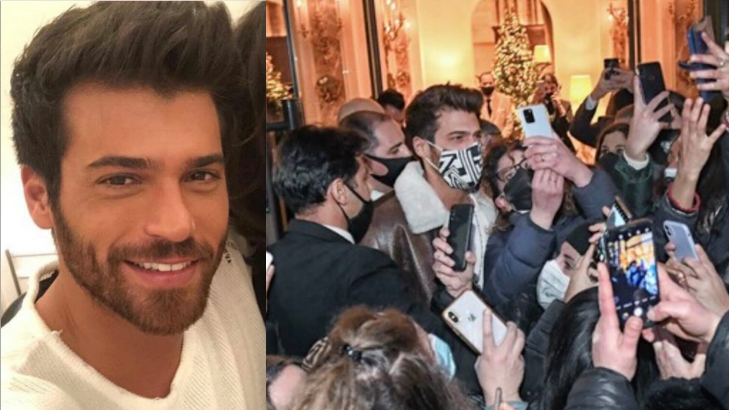 Assembramenti intorno a Can Yaman. L'attore si becca 400 euro di multa