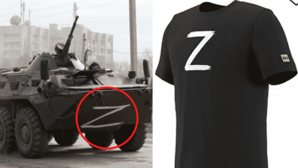 L'industria della Z: il merchandise col simbolo dei tank russi spopola sui social