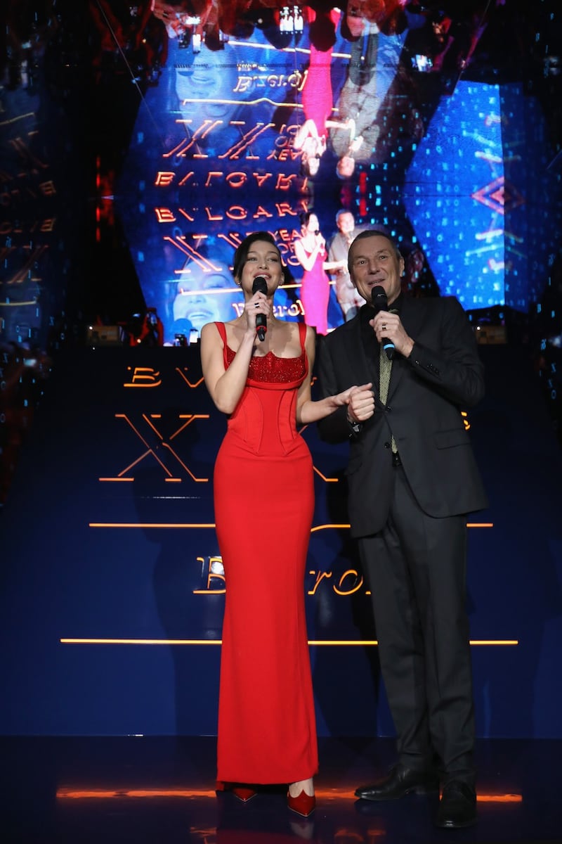 Bella Hadid hot per Bulgari: foto 1