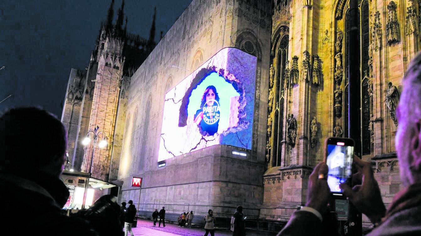 Violenza di genere. Spot 3D a Milano