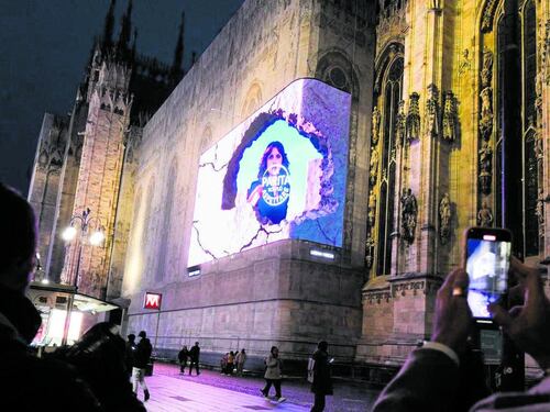 Violenza di genere. Spot 3D a Milano
